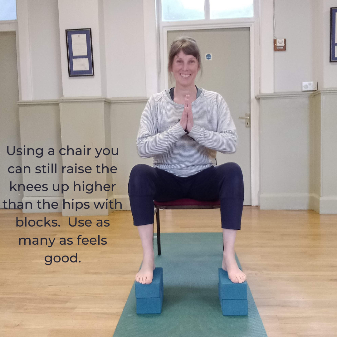 Seated on a chair Seated on a chair